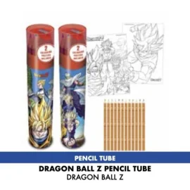 DRAGON BALL Z - Groupe - Tube 2 posters + crayons 