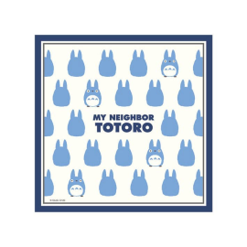 Mon voisin Totoro - Mouchoir Silhouette Totoro Bleu 43 x 43 cm 