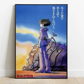 Poster Nausicäa tableau en bois Characters 35 x 50 cm 