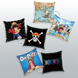 One Piece pack 3 oreillers Characters 40 x 40 cm 