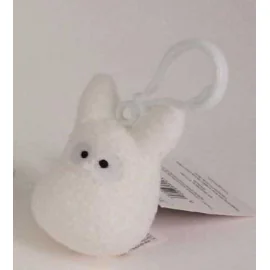 Mon voisin Totoro porte-clés peluche Totoro blanc 6 cm 