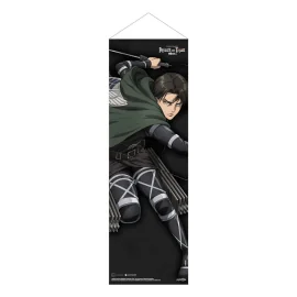 Poster Attack on Titan wallscroll Slim Levi 30 x 90 cm 
