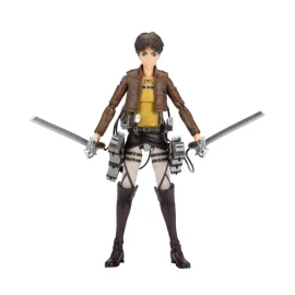 Figurine Attaque Des Titans - Jazware Total Anime Eren Yeager 16,5Cm 