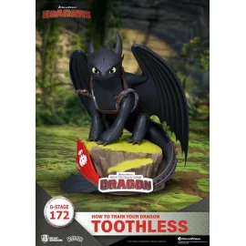 Figurine How To Train Your Dragon Toothless D-stage 