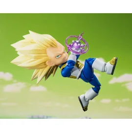 Figurine DRAGON BALL DAIMA - Super Saiyan 3 Mini Vegeta S.H.Figuarts 8cm 