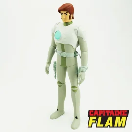 Capitaine Flam - Figurine Curtis Newton 23cm Boite FR 