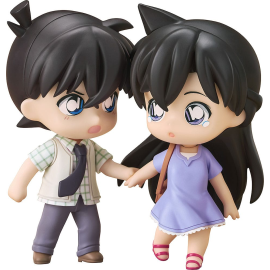 Detective Conan pack 2 mini figurines Qset Shinichi Kudo & Ran Mori 8 cm 