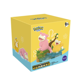 Figurine Pokemon Funism Prime Figure Psykokwak et Ramoloss 20cm 