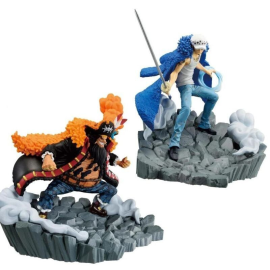 One Piece Senkozekkei Figurine Marshall D. Teach et Trafalgar Law 