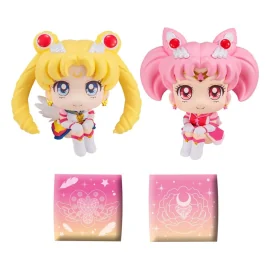 Figurine Sailor Moon Cosmos The Movie Look Up Eternal Sailor Moon & Eternal Sailor Chibi Moon LTD Ve
