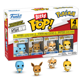 Figurine Pop Funko Pokémon - pack 4 figurines Bitty POP! Vinyl Series 4 2 cm 