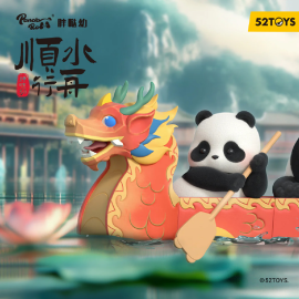 Panda Roll - 52Toys Dragon Boat Racing Boite De 4pcs 