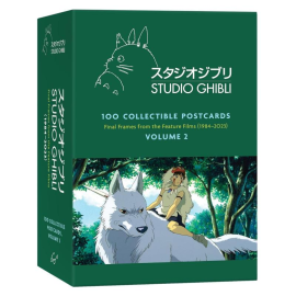 STUDIO GHIBLI - Serie 2 - Coffret 100 cartes postales de collection 