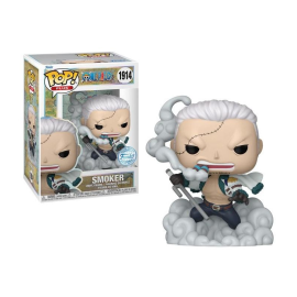 Figurine Pop Funko One Piece - Pop Plus Smoker Exclu Chase GITD 