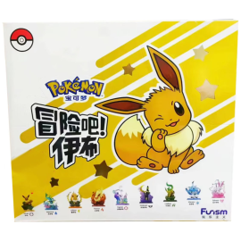 Pokemon Funism Let s Go Evoli Figure Blind Box Asst 9pcs 