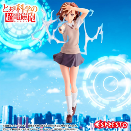 Figurine A CERTAIN SCIENTIFIC RAILGUN - ESPRESTO FIGURE - Misaka Mikoto LEVEL5 Electromaster 