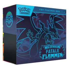 Pokémon ME02 Fatale Flammen Top Trainer Box *ALLEMAND* 