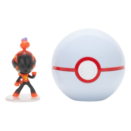 Figurine Pokémon - Clip'n'Go Poké Balls Charbambin & Honor Ball 