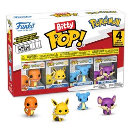 Figurine Pop Funko Pokémon - pack 4 figurines Bitty POP! Vinyl Series 2 2 cm 