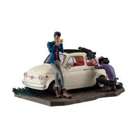 Statuette Lupin III Lupin the Gallery Punk at Dawn 9 cm 