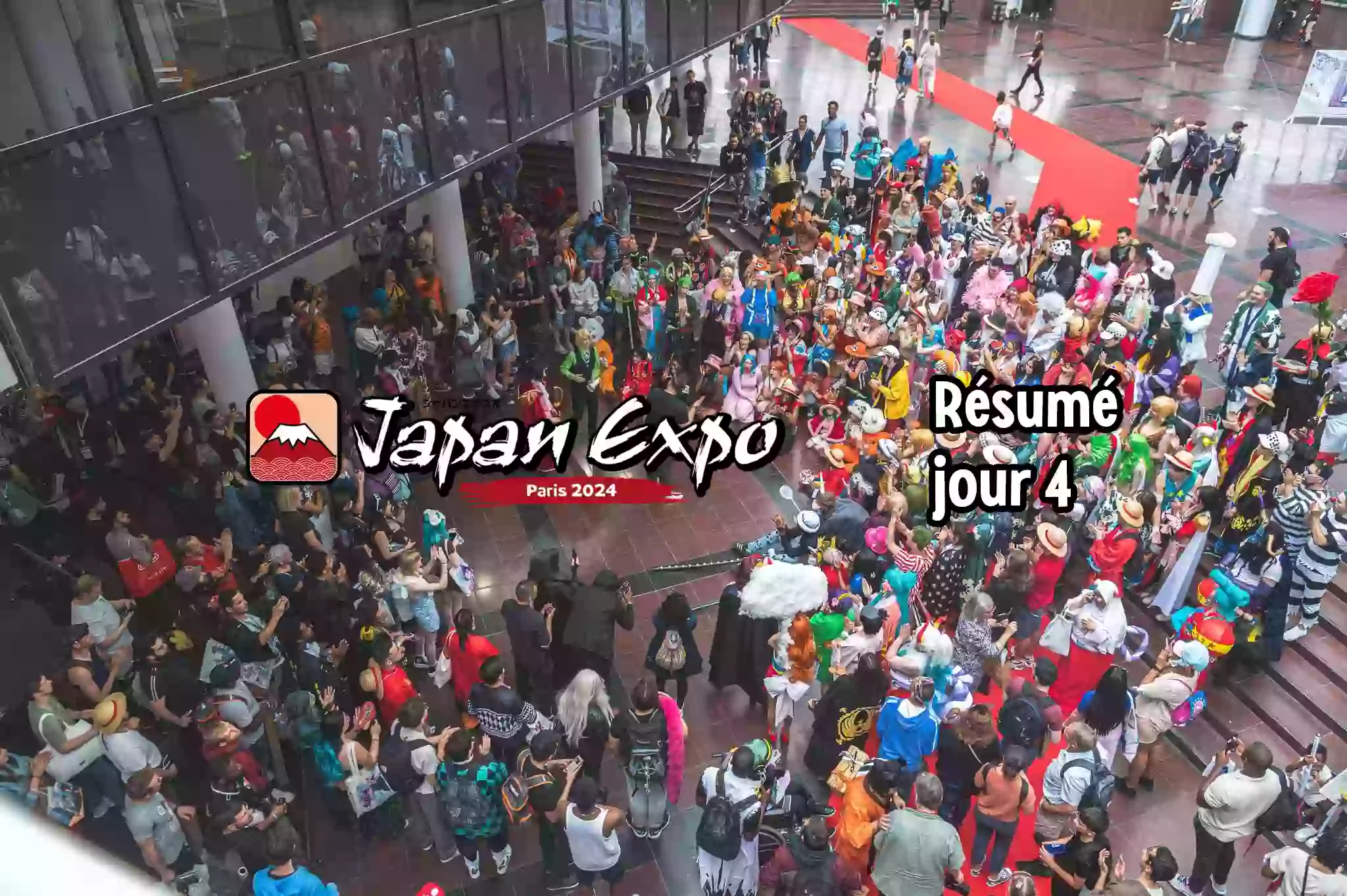 Article manga - Résumé de la Japan Expo 2024 jour 4 (dimanche 14 juillet 2024)