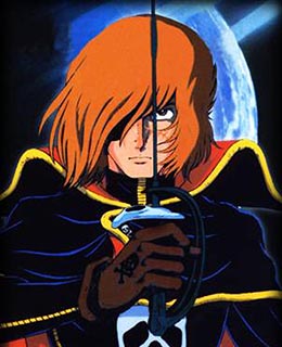 personnage anime - CAPTAIN HARLOCK/ALBATOR