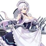 personnage jeux video - Belfast (Azur Lane)