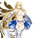 personnage jeux video - Paladin (Bikini Warriors)