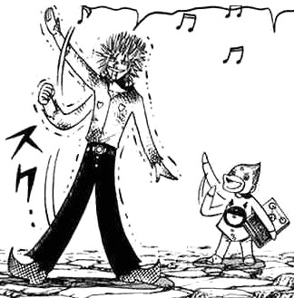 personnage manga - FOLGORE Parco et Kanchome