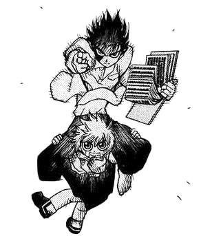 personnage manga - TAKAMINE Kiyomaro et Zatch Bell