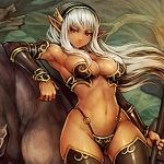 personnage jeux video - Dark Elf Beastmaster