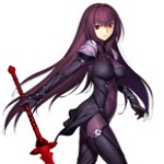 personnage jeux video - Scathach (Fate)