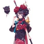 personnage jeux video - Katsushika Hokusai (Fate)