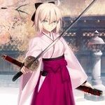 personnage jeux video - Souji Okita (Fate)