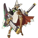 personnage jeux video - VALENTINE Ramlethal