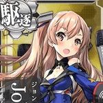 personnage jeux video - Johnston (Kantai Collection)