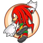 personnage anime - KNUCKLES