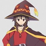 personnage anime - Megumin - Mégumine