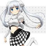 personnage anime - Miss Monochrome