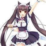 personnage jeux video - Chocola (Nekopara)