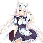 personnage jeux video - Vanilla (Nekopara)