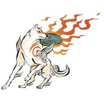 personnage jeux video - Amaterasu (Okami)