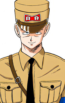 personnage manga - Commandant Blue