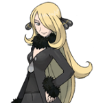 personnage jeux video - Cynthia - Shirona