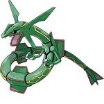 personnage jeux video - Rayquaza