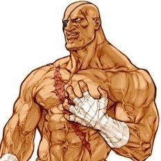 personnage jeux video - Sagat
