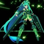personnage anime - Vivid Green