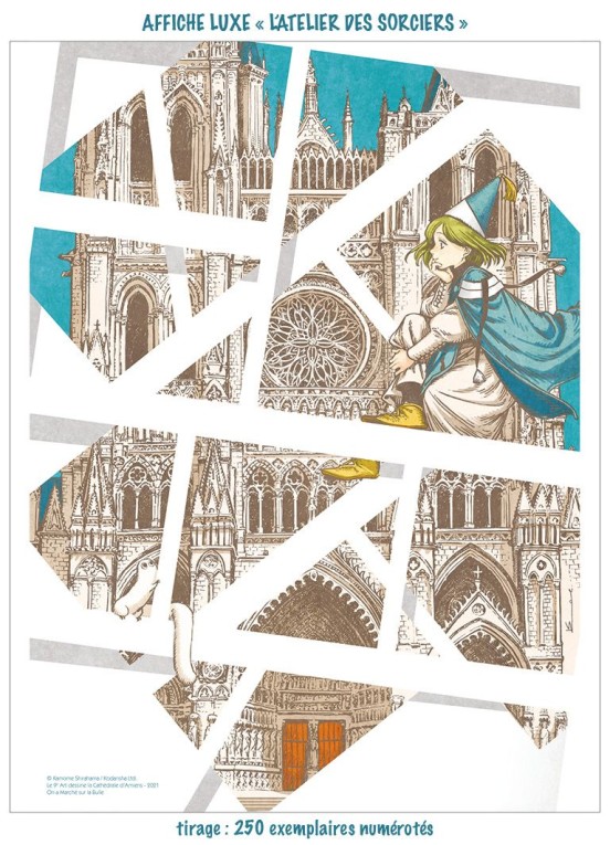 Le 9e Art dessine le Cathedrale d'Amiens - 2021