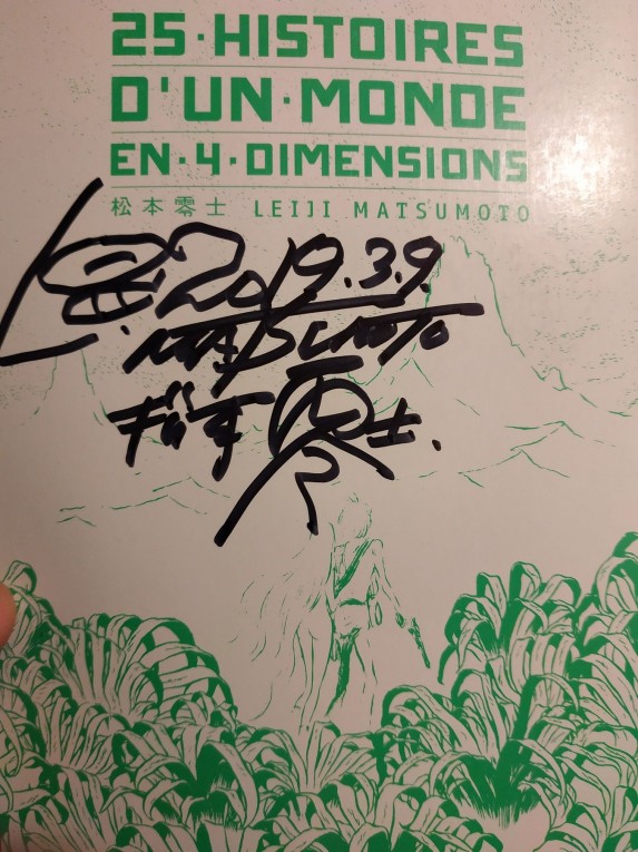 Signature Leiji Matsumoto