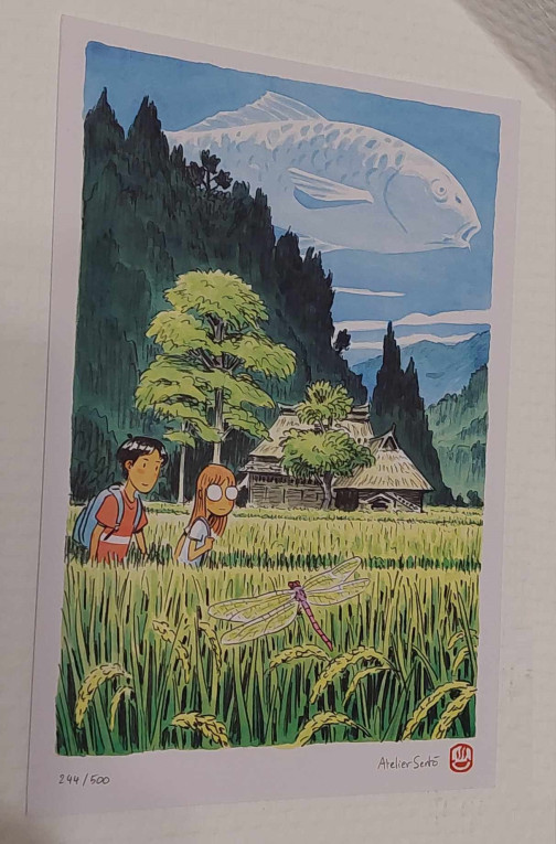 Onibi - Ex-libris numéroté